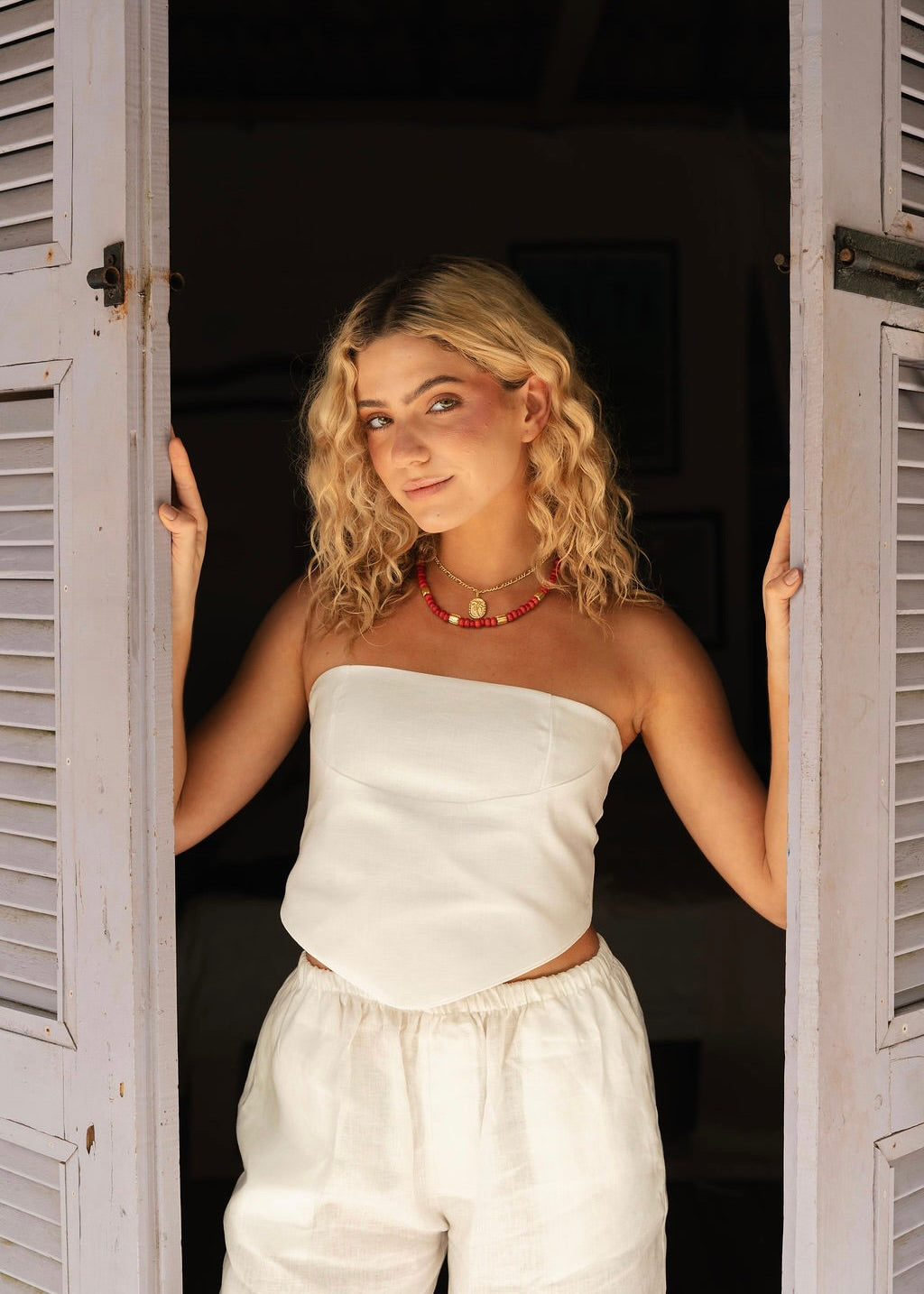 THE IT TOP - COCONUT WHITE