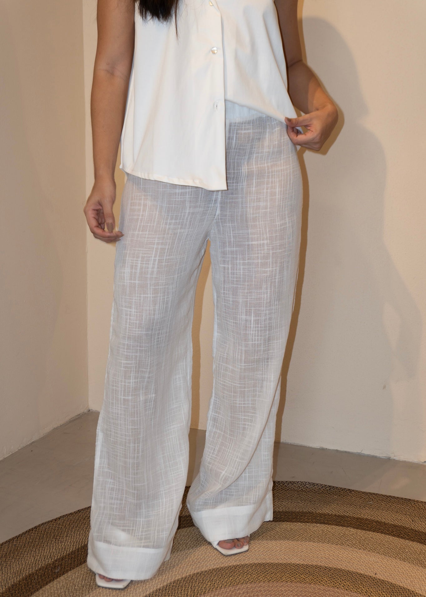 AERIE PANTS - IVORY