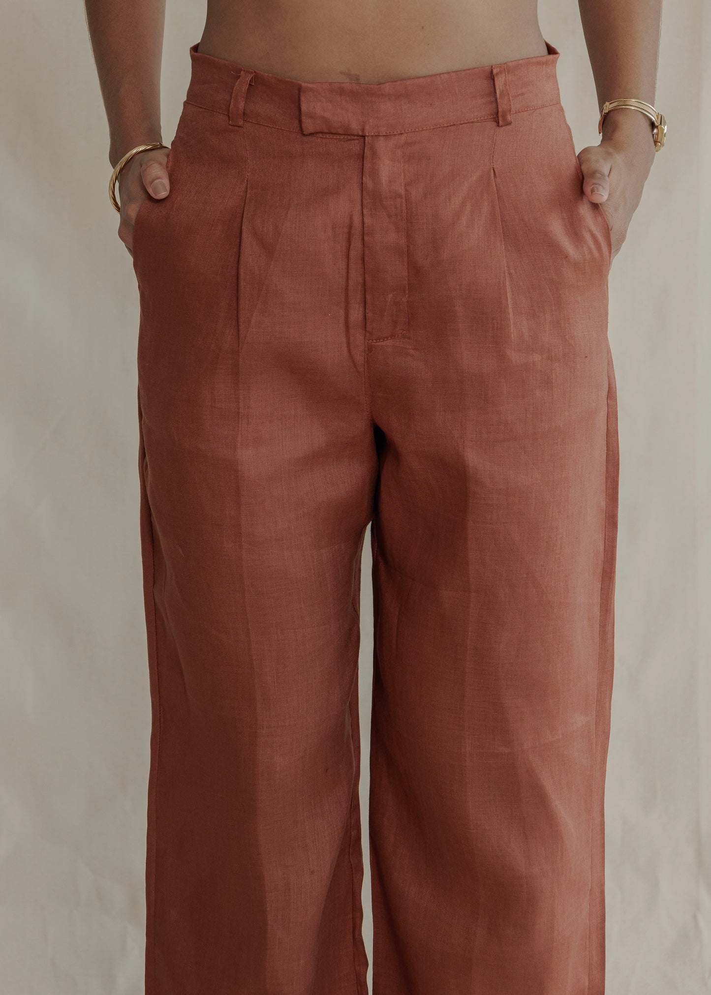 SUIT PANT - ESPRESSO PRIME LINEN