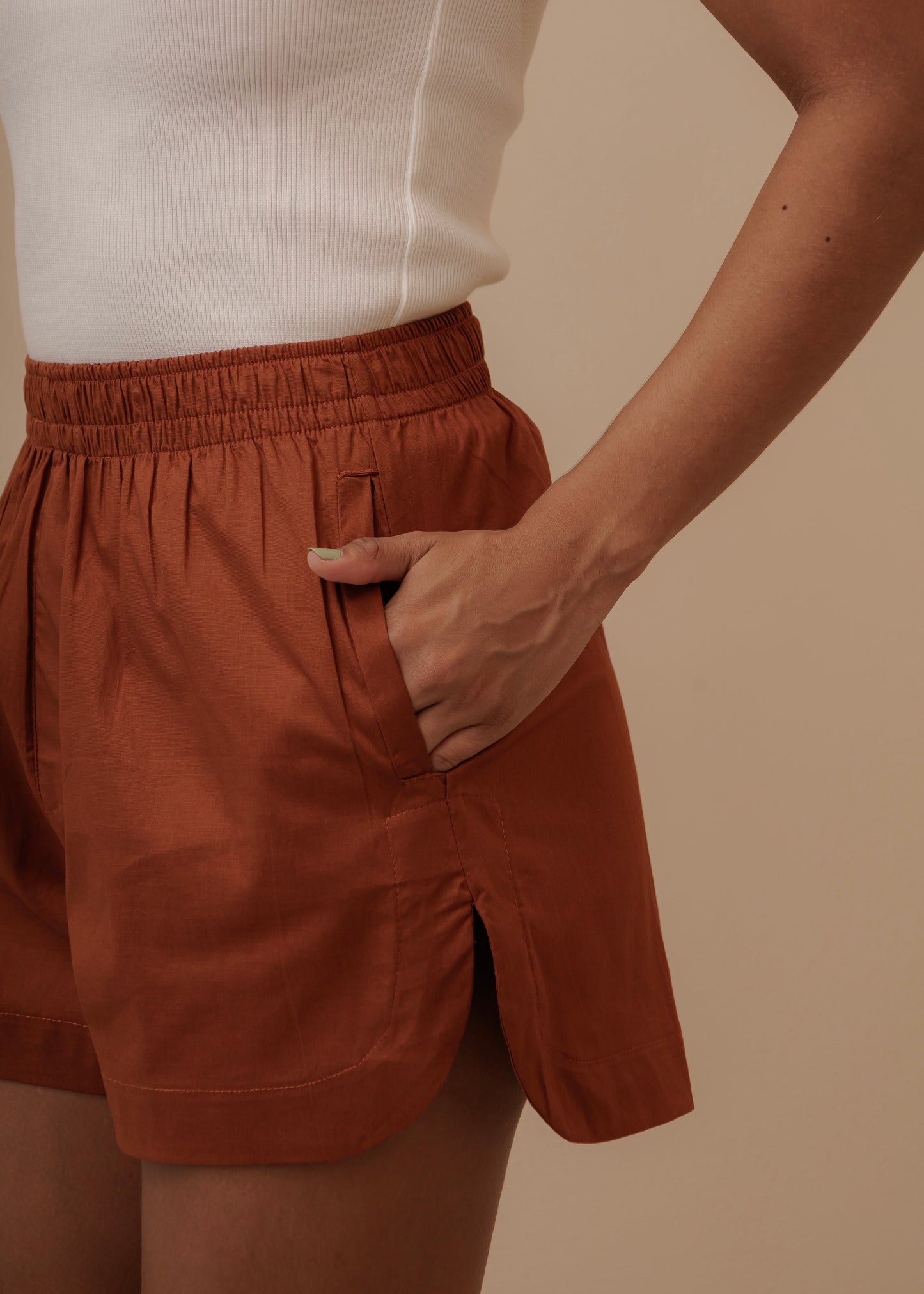 SUMMER SHORT- ESPRESSO