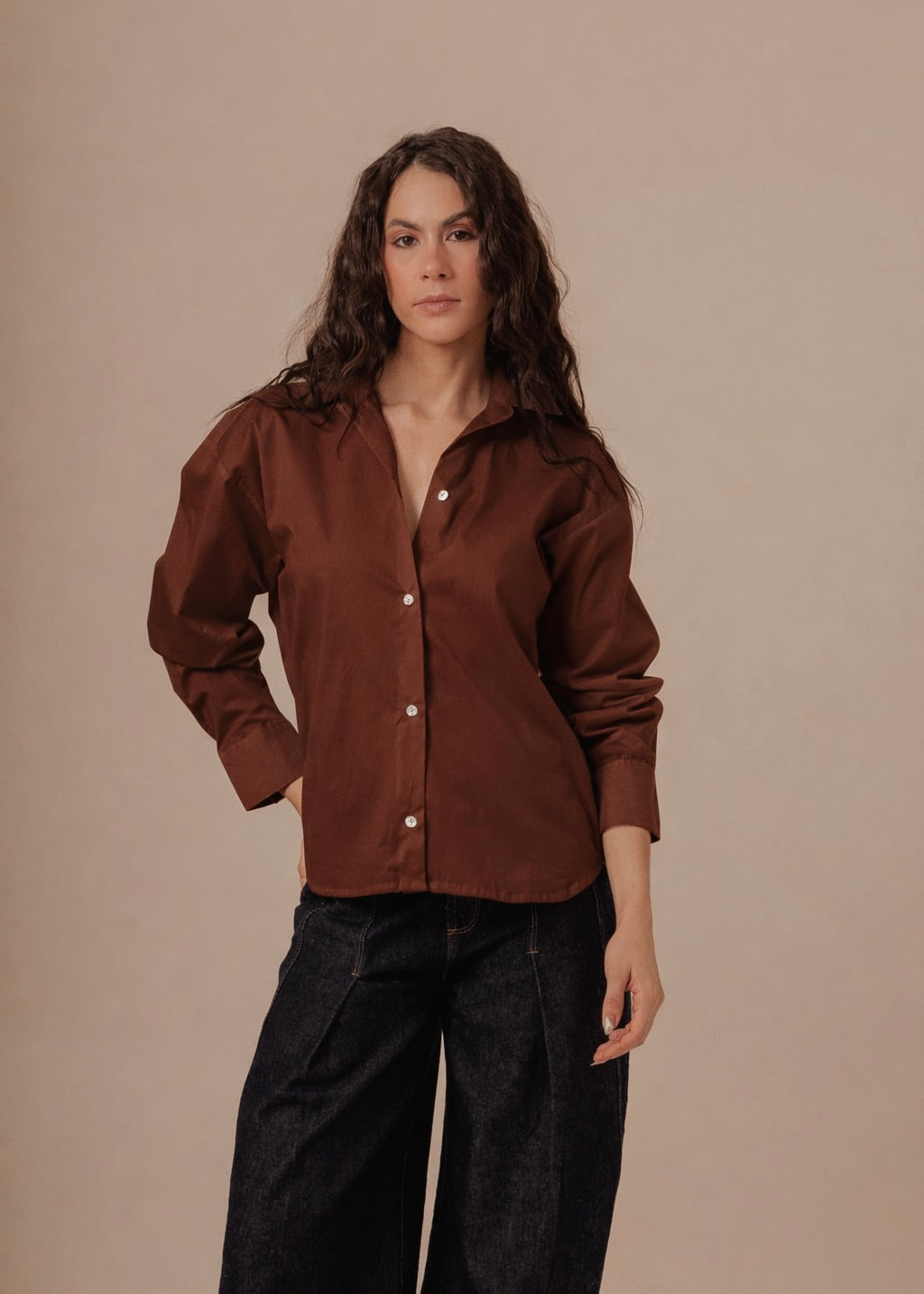 Timeless Shirt - Deep Brown