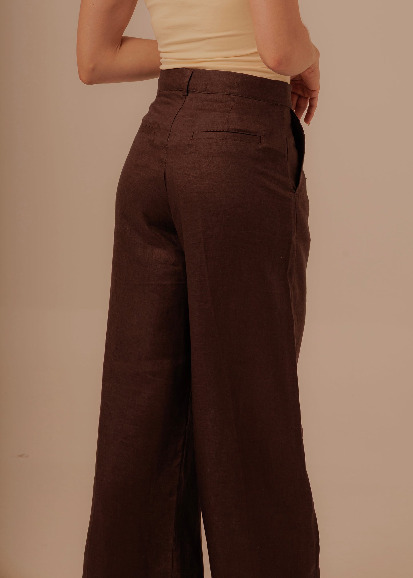 Suit Pants - Deep Brown