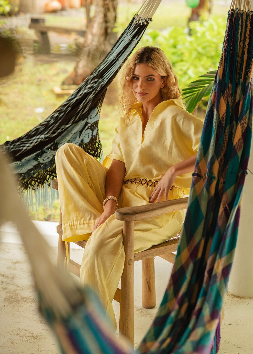 BREEZE PANTS - HAPPY YELLOW