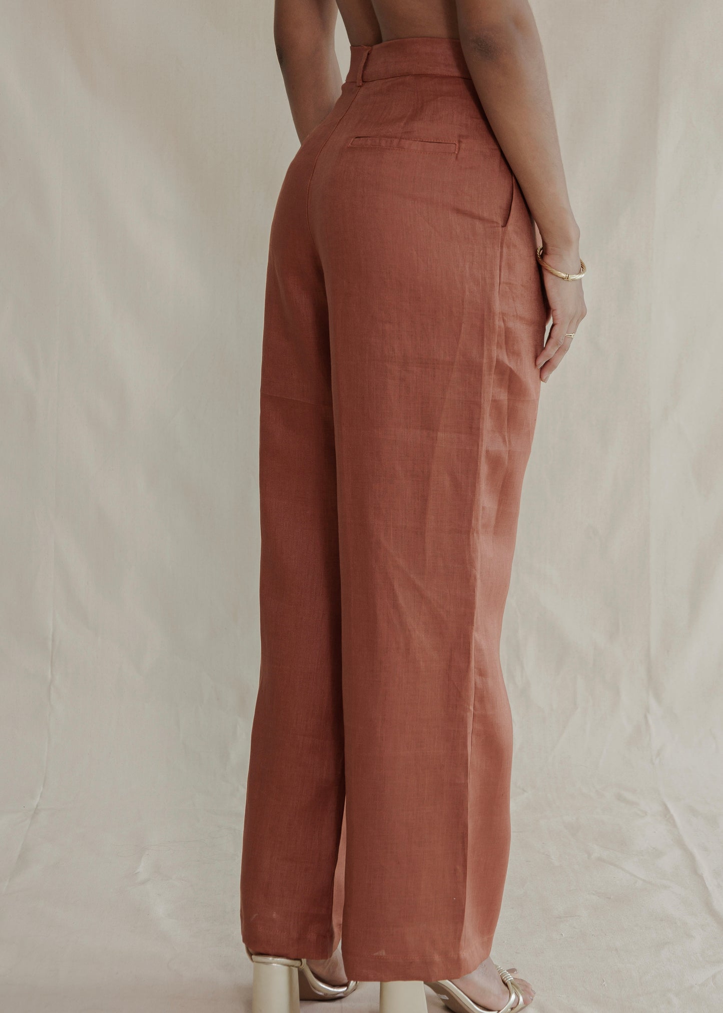 SUIT PANT - ESPRESSO PRIME LINEN