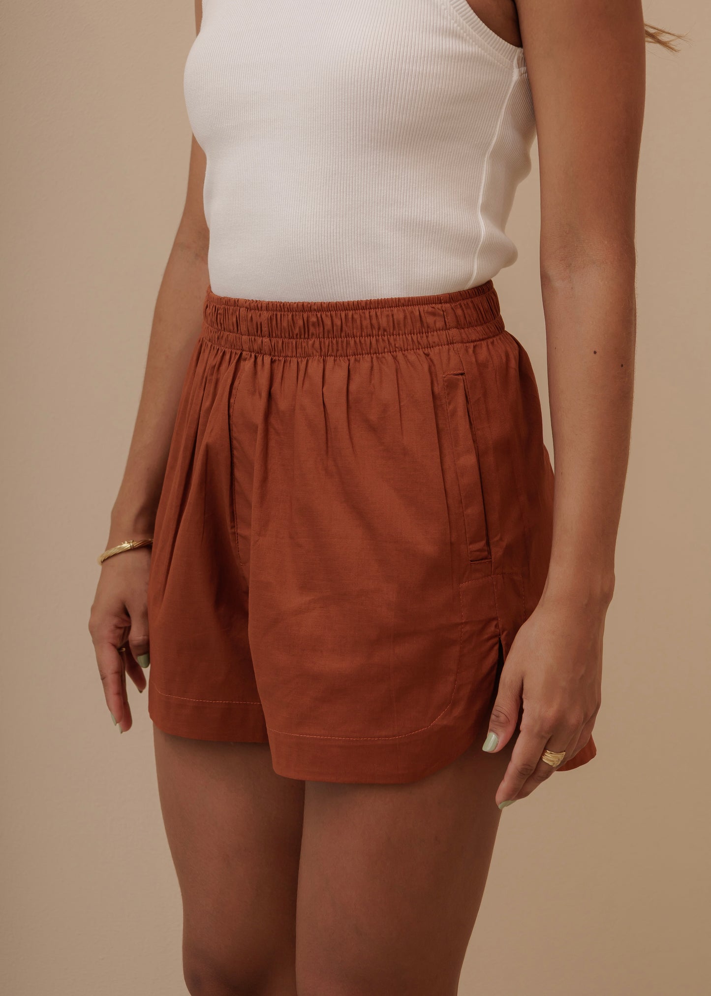 SUMMER SHORT- ESPRESSO