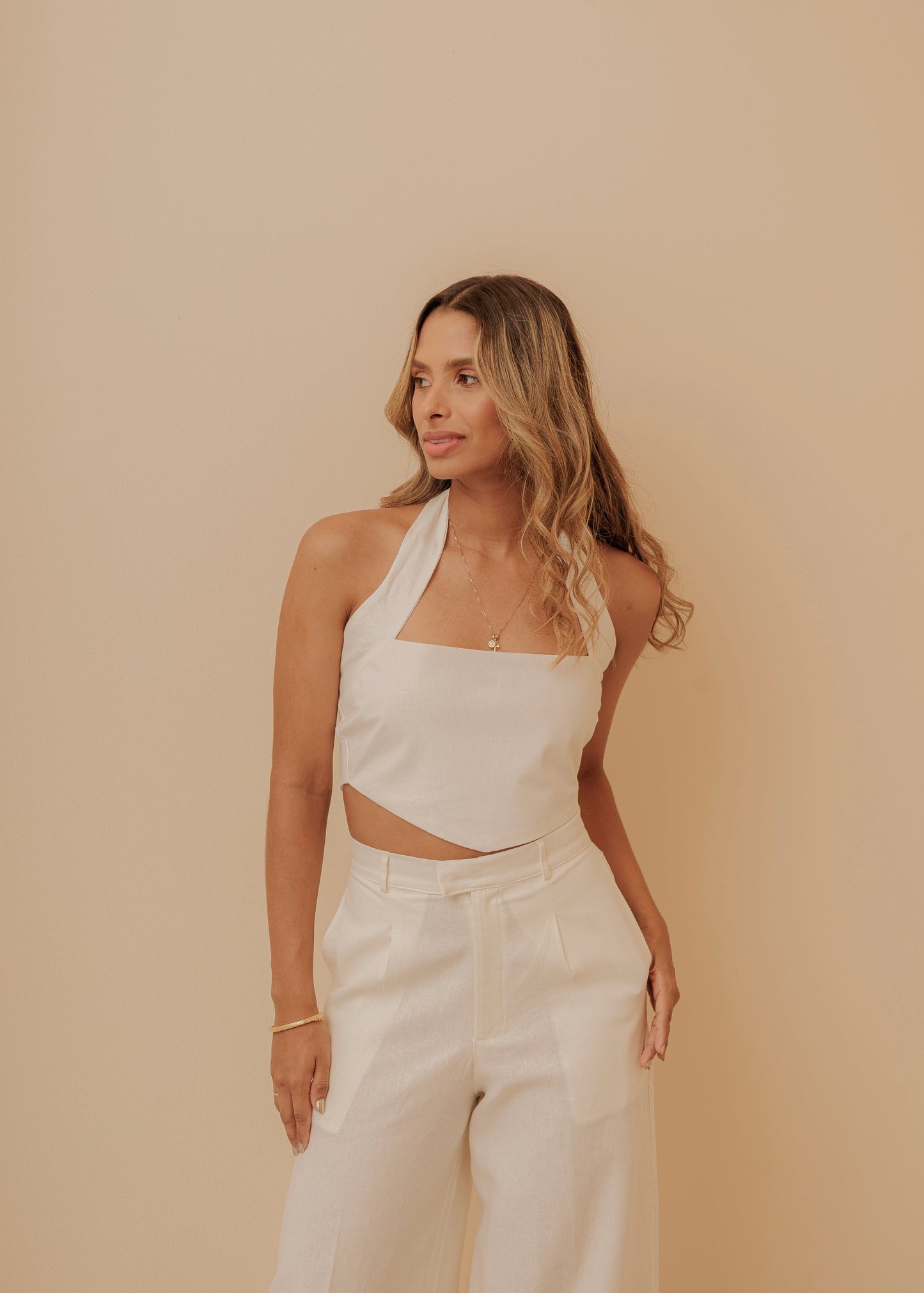 BACK BOW SET- IVORY