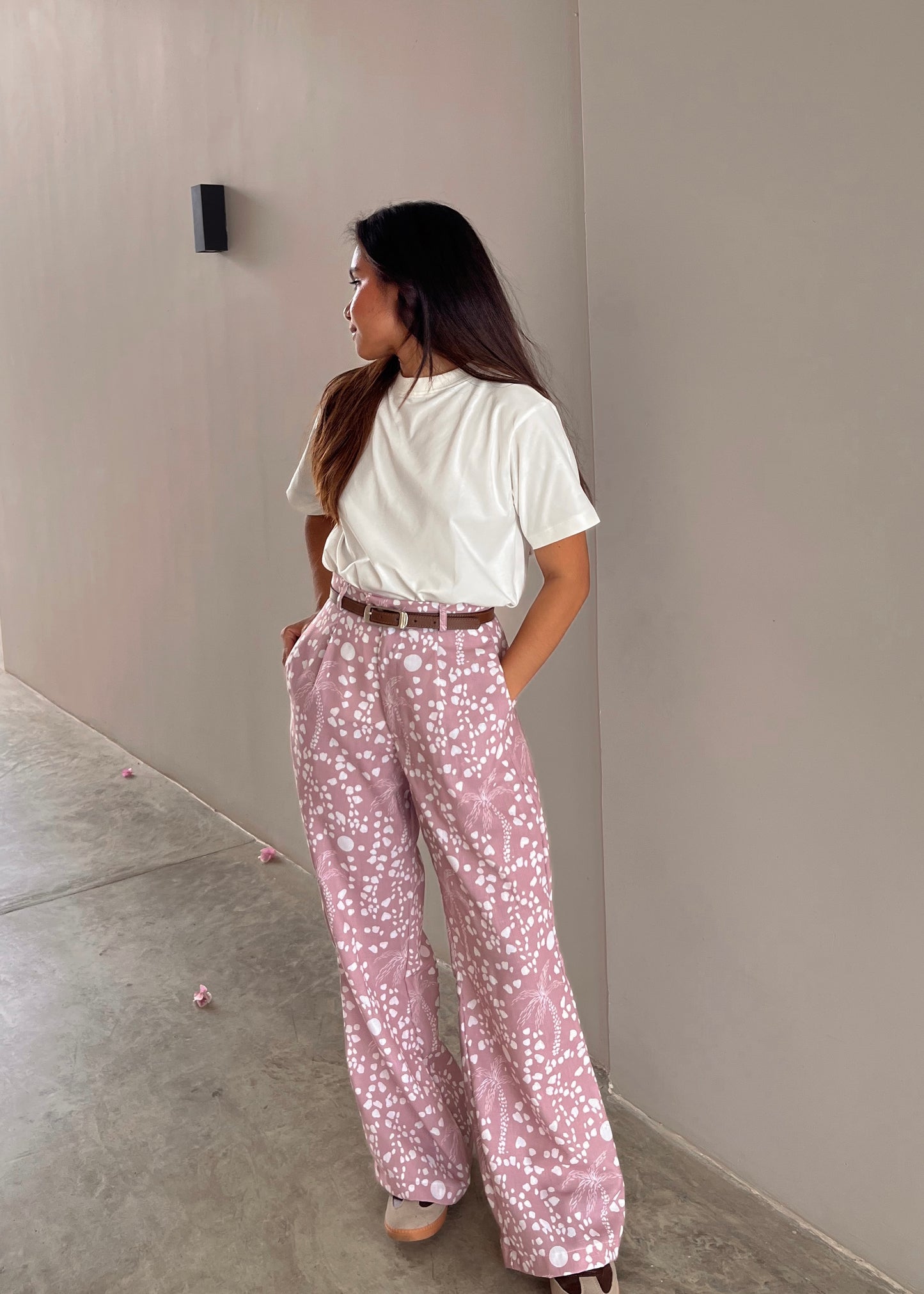 LADY BOSS-T SHIRT IVORY