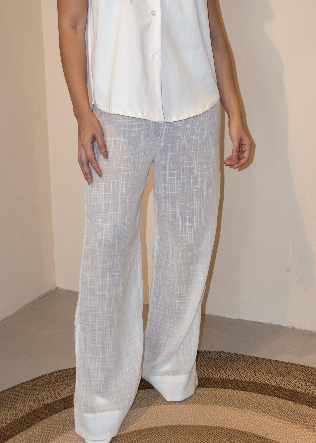 AERIE PANTS - IVORY