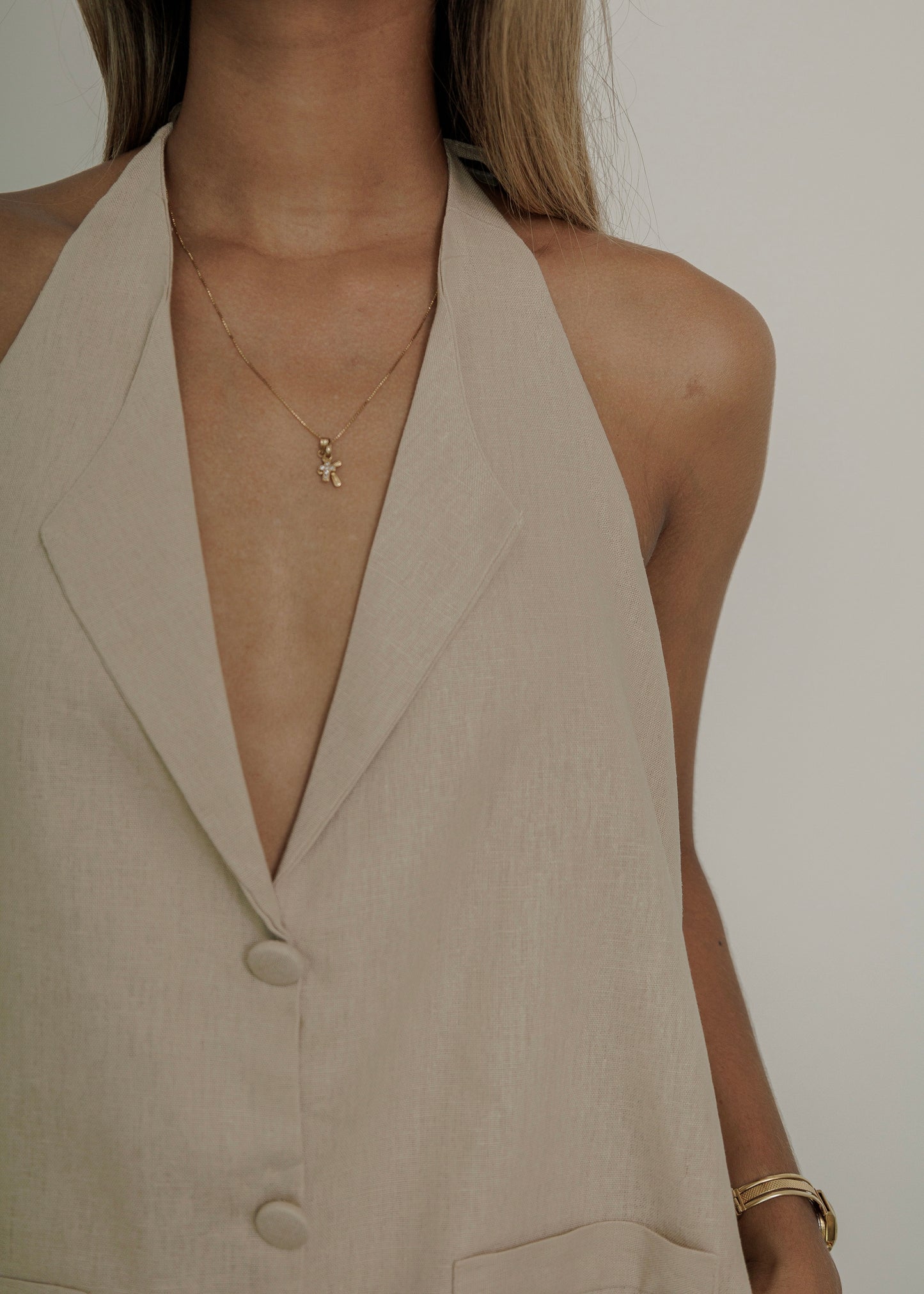 PARTY IN THE BACK VEST - SAND