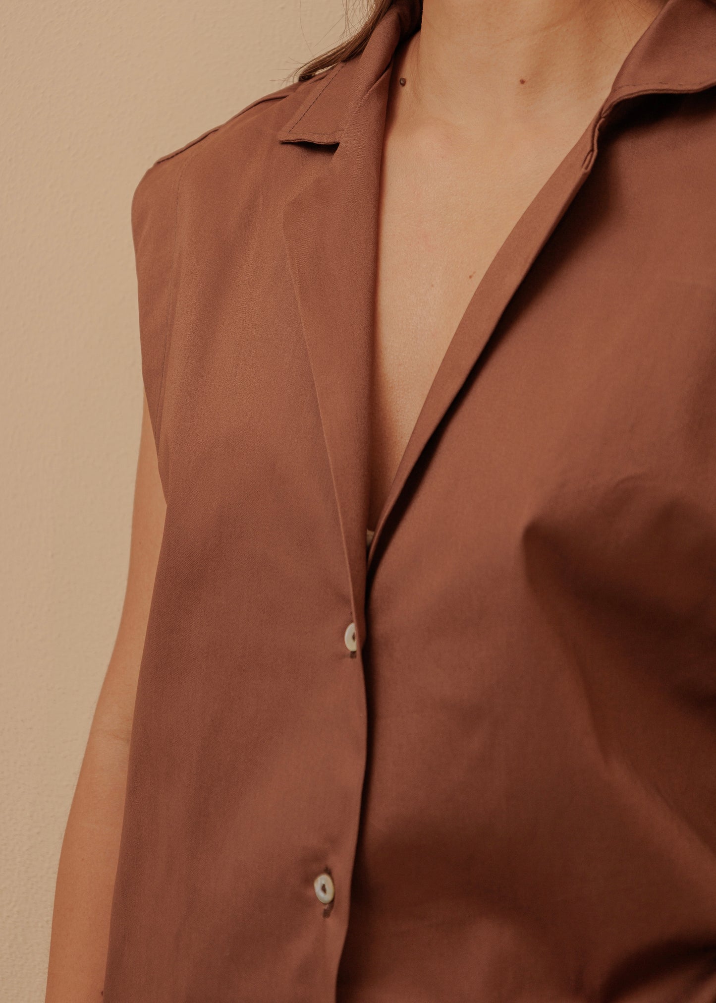 FEEL GOOD SHIRT - ESPRESSO