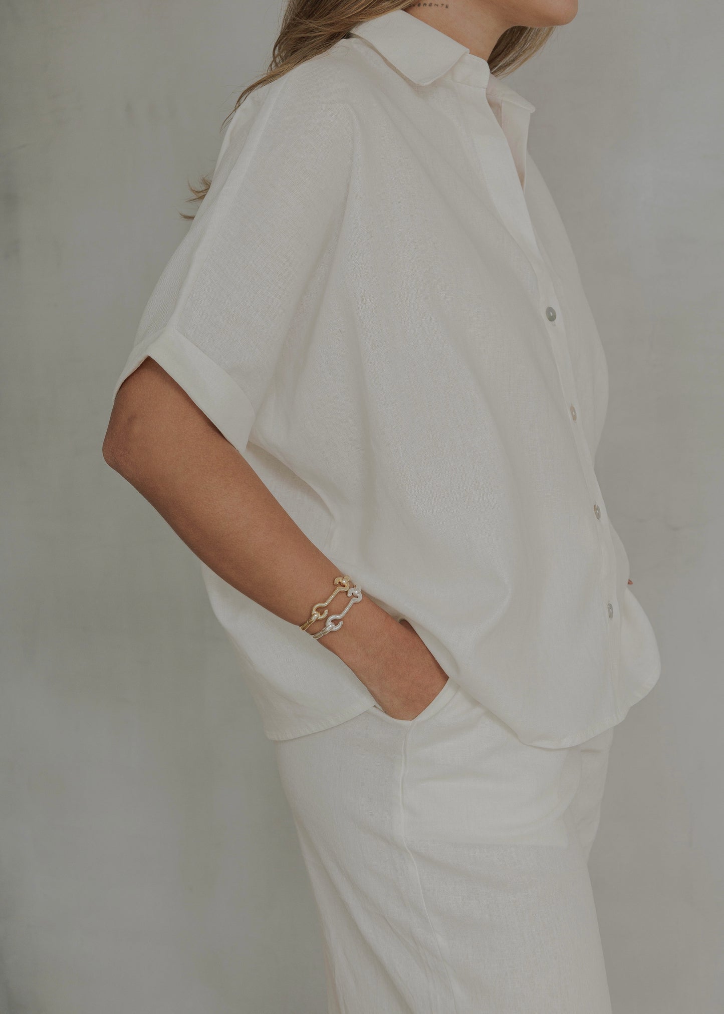 CARIBBEAN SHIRT- IVORY