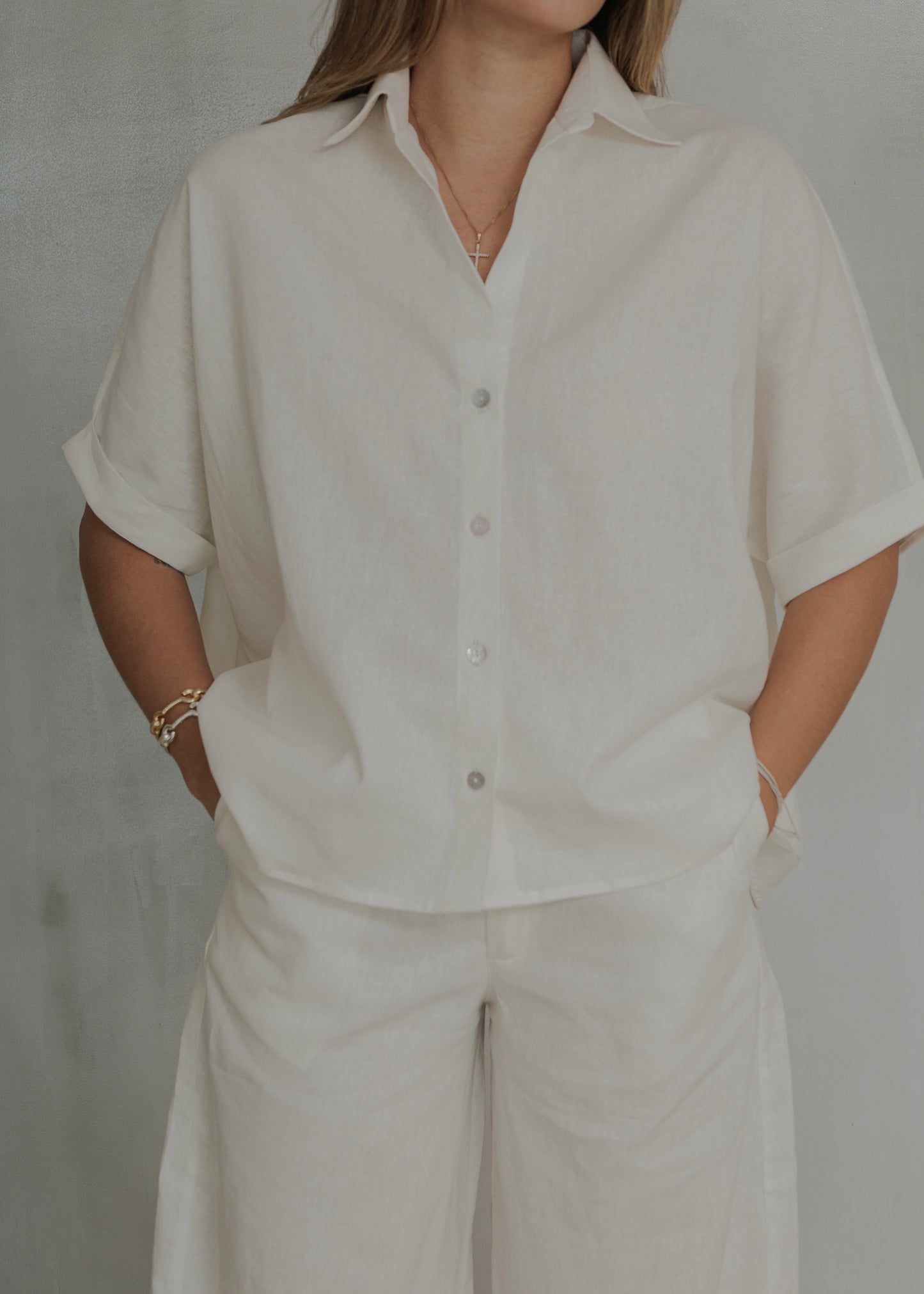 CARIBBEAN SHIRT- IVORY