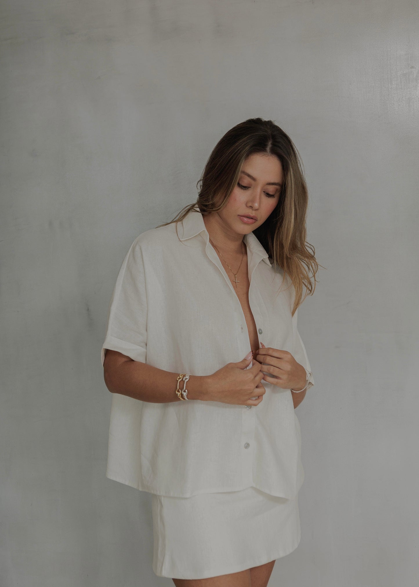 CARIBBEAN SHIRT- IVORY