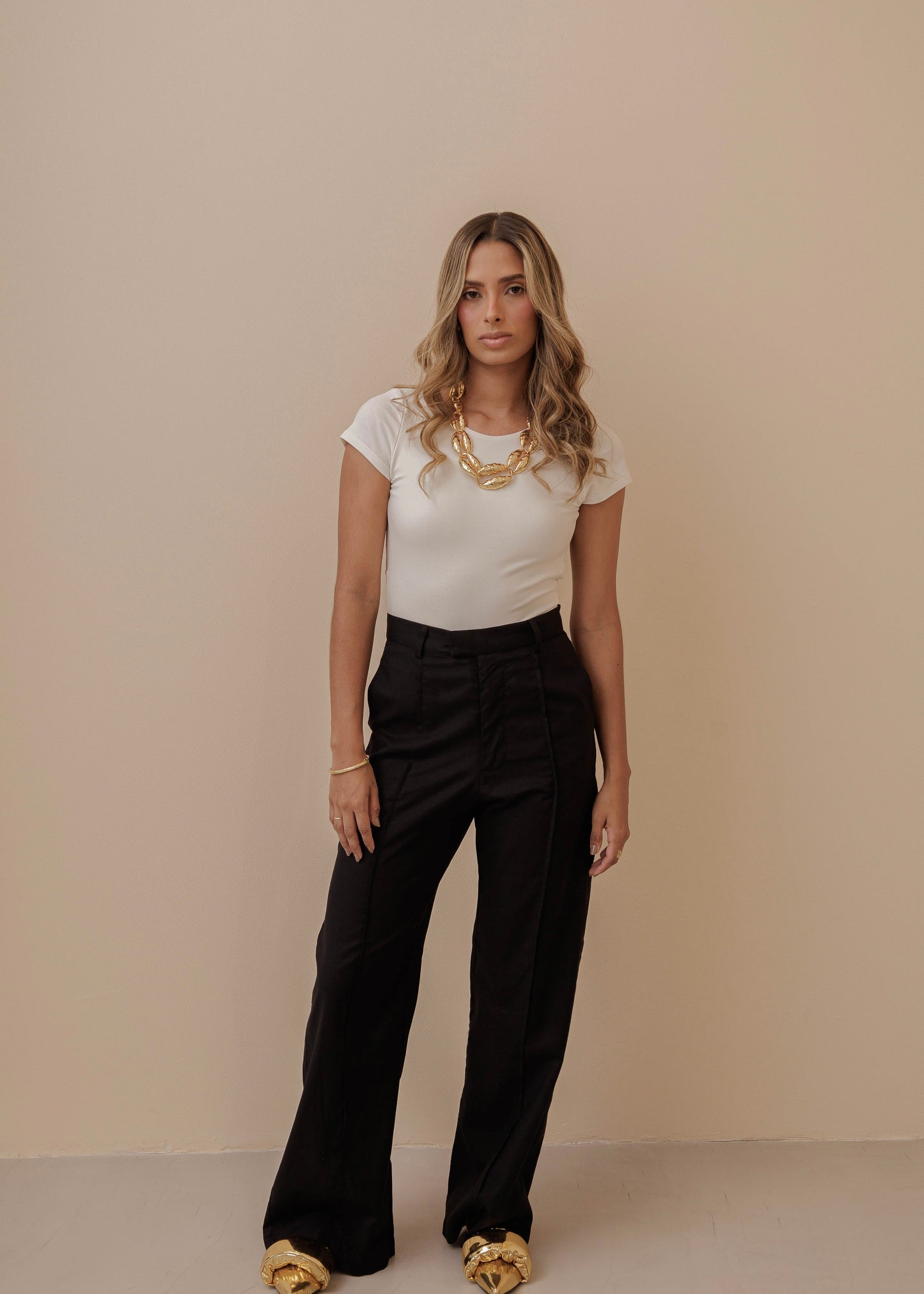 FOLD PANT - BLACK