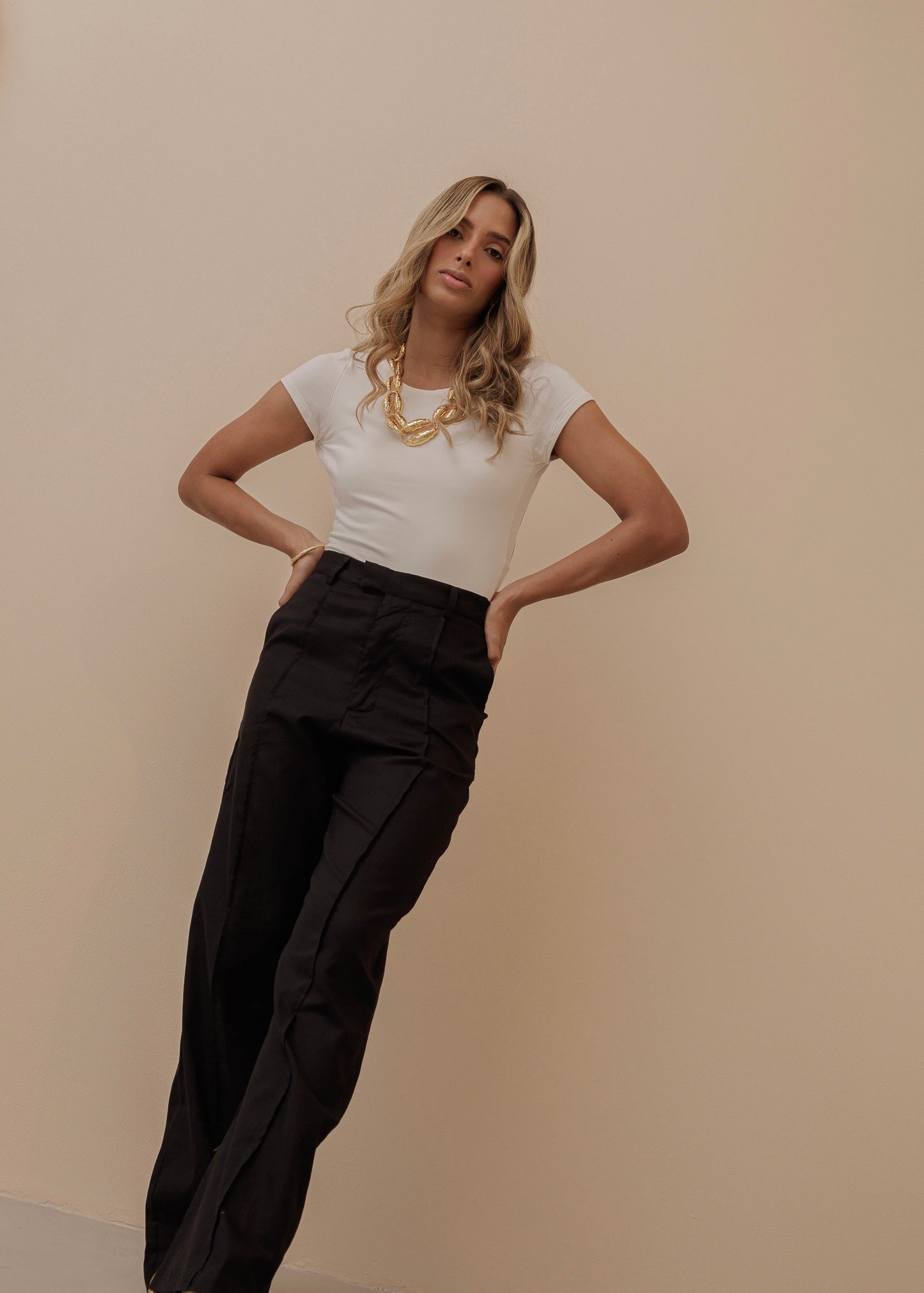 FOLD PANT - BLACK
