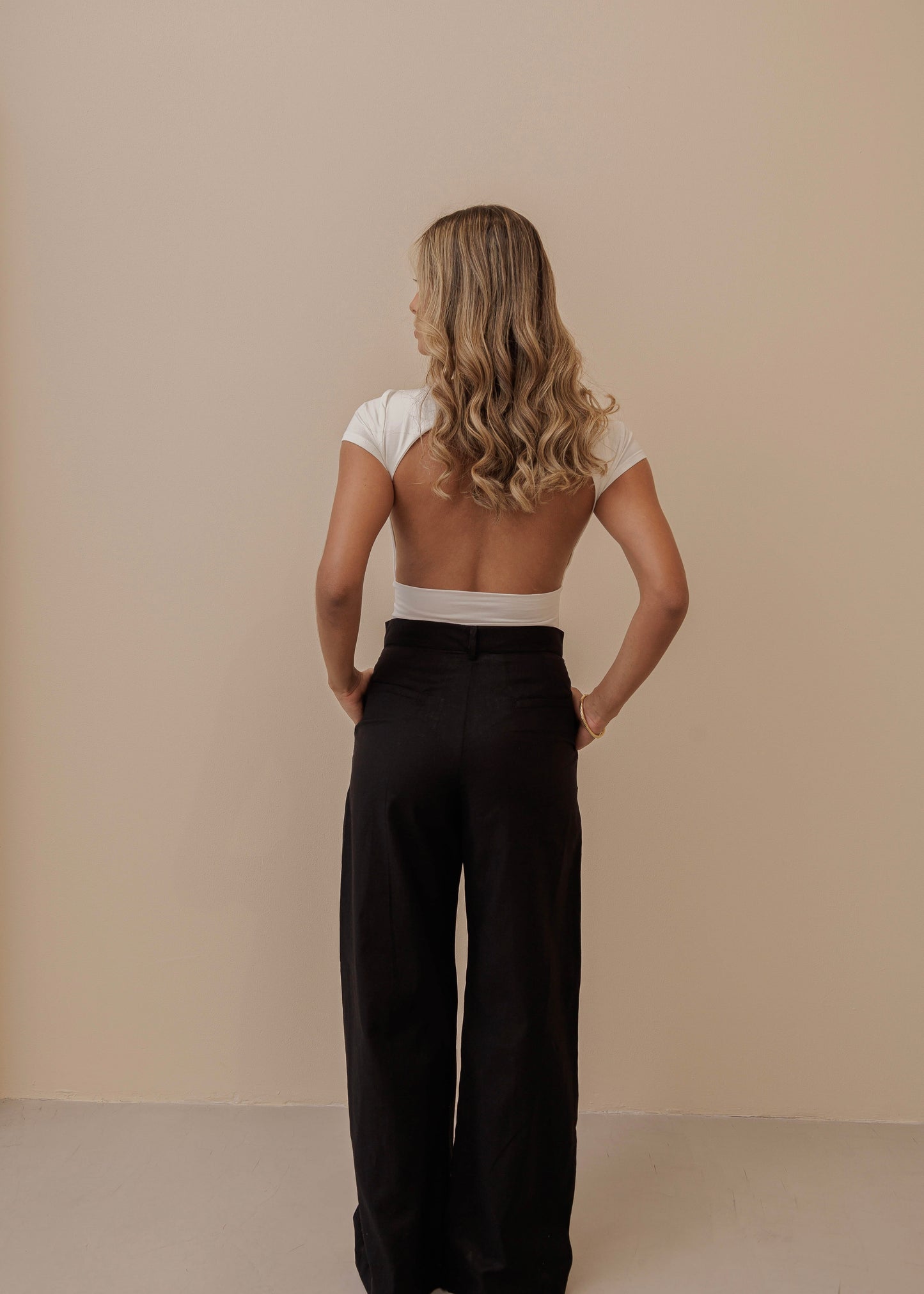 FOLD PANT - BLACK