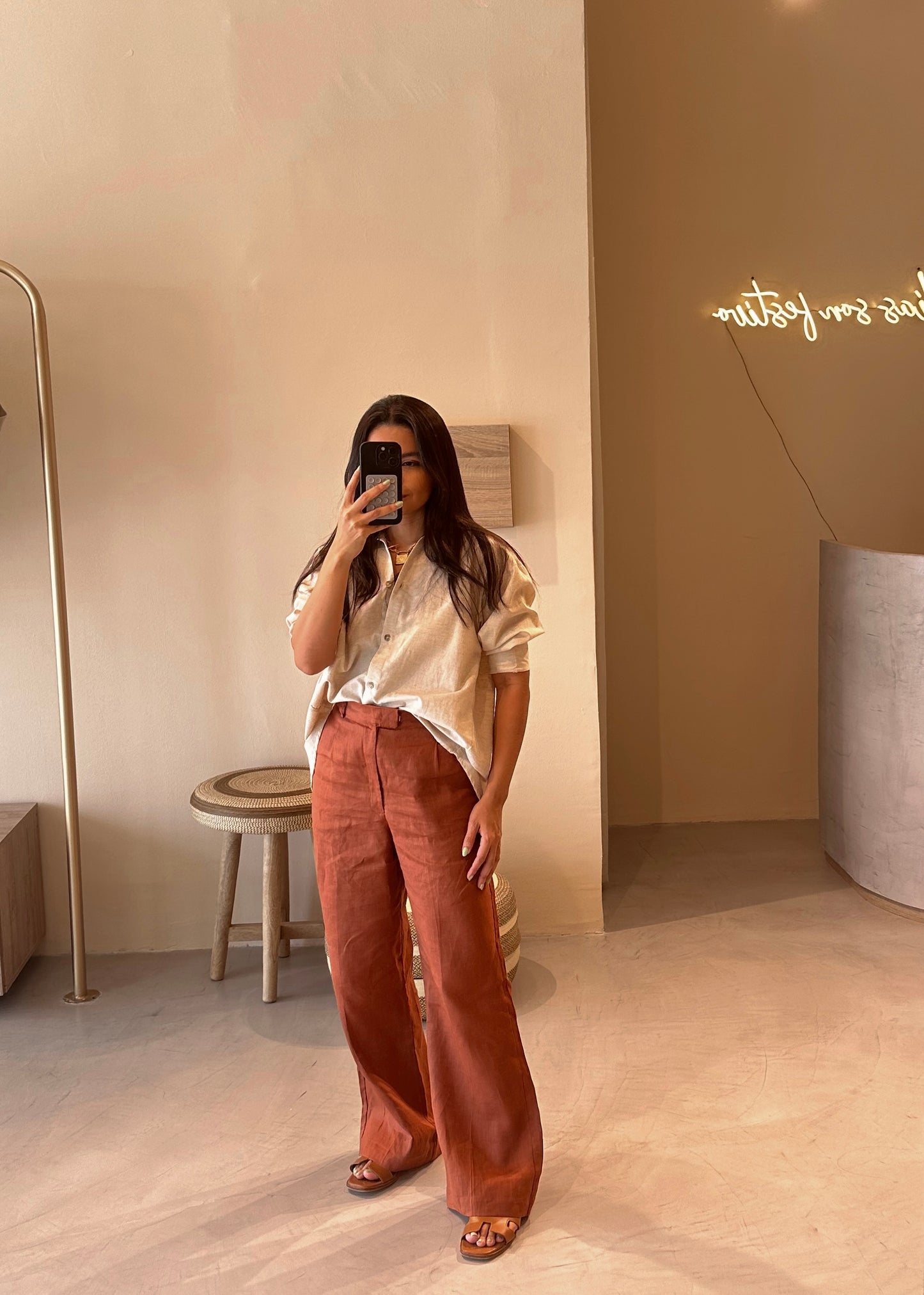 SUIT PANT - ESPRESSO PRIME LINEN