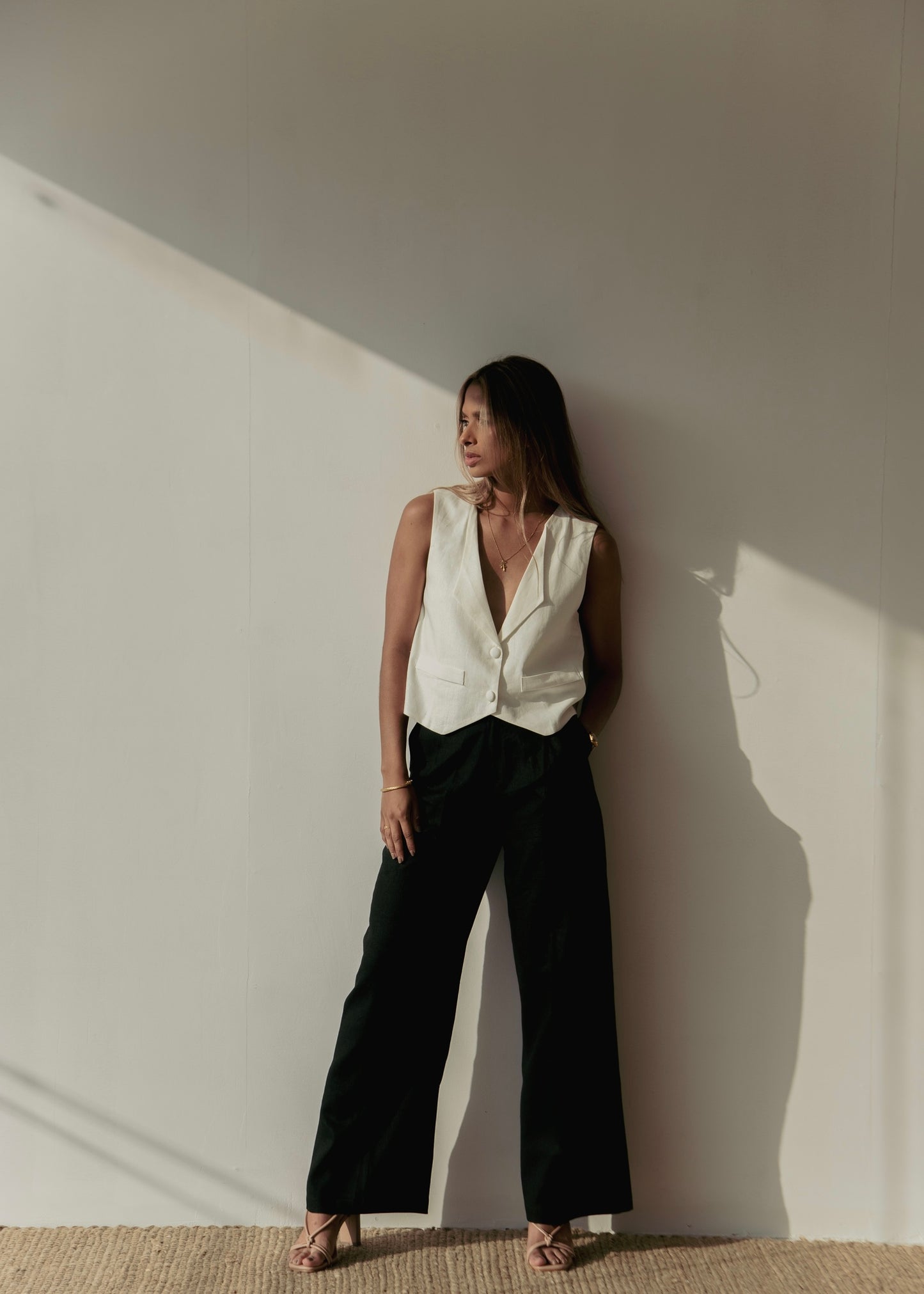 SUIT PANT - BLACK