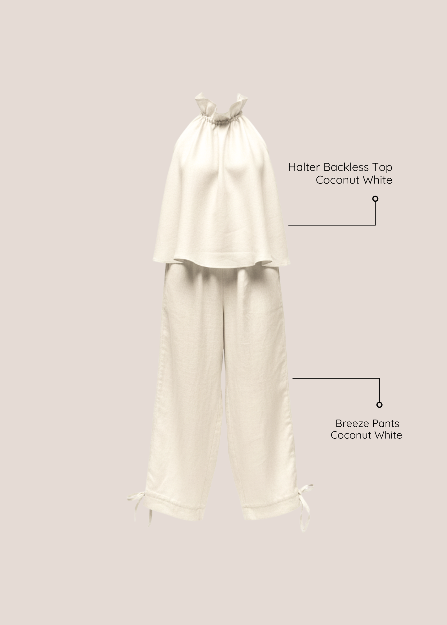 BEACH SET - COCONUT WHITE