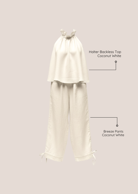 BEACH SET - COCONUT WHITE