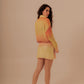 BEACH SUNSET MINI SKIRT - GLOW