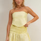 FOLD SKIRT - HAPPY YELLOW