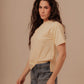 Lady Boss T Shirt - Butter Yellow