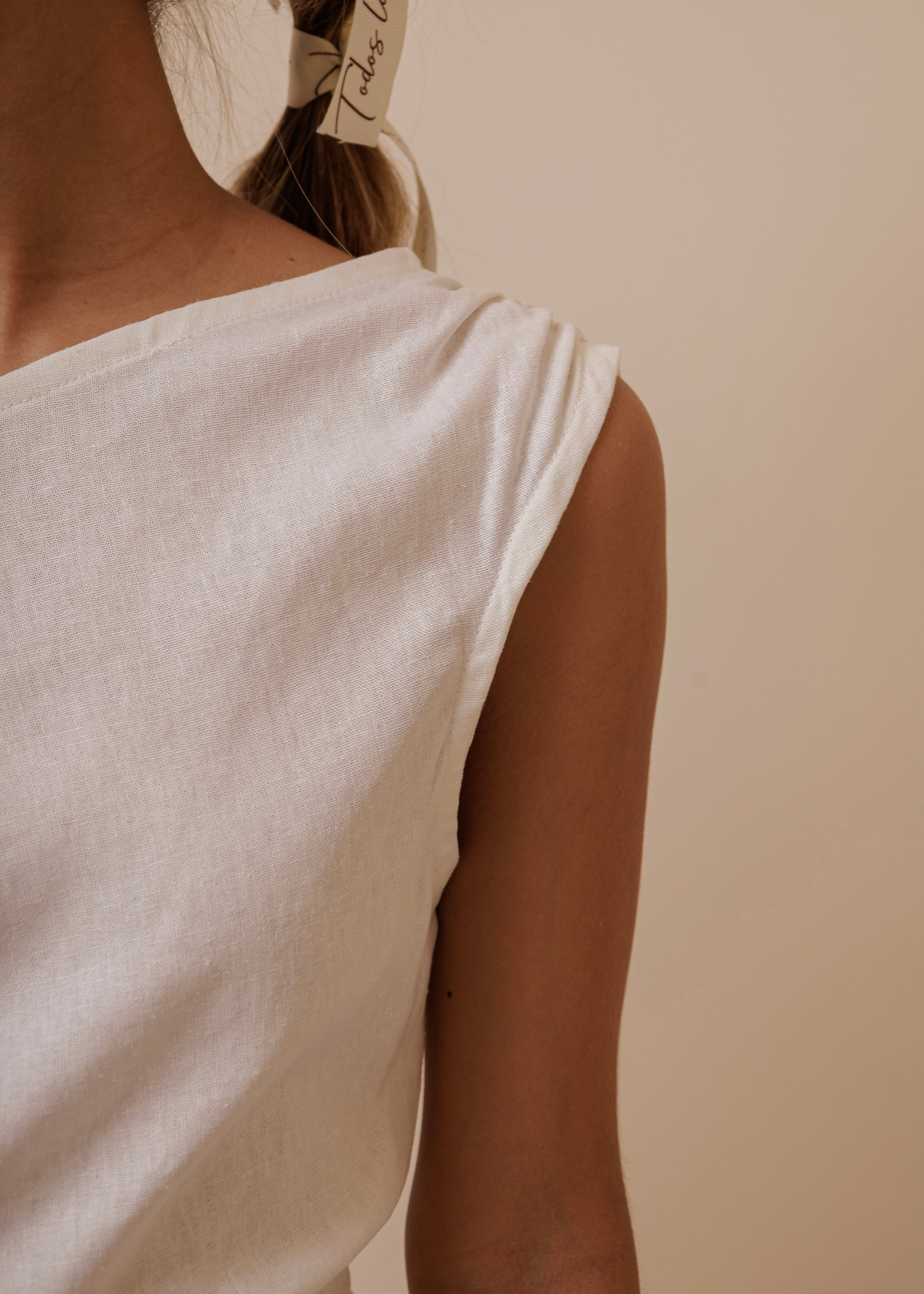 Off Shoulder Dress - Ivory