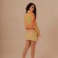 BEACH SUNSET MINI SKIRT - GLOW