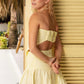 FOLD SKIRT - HAPPY YELLOW