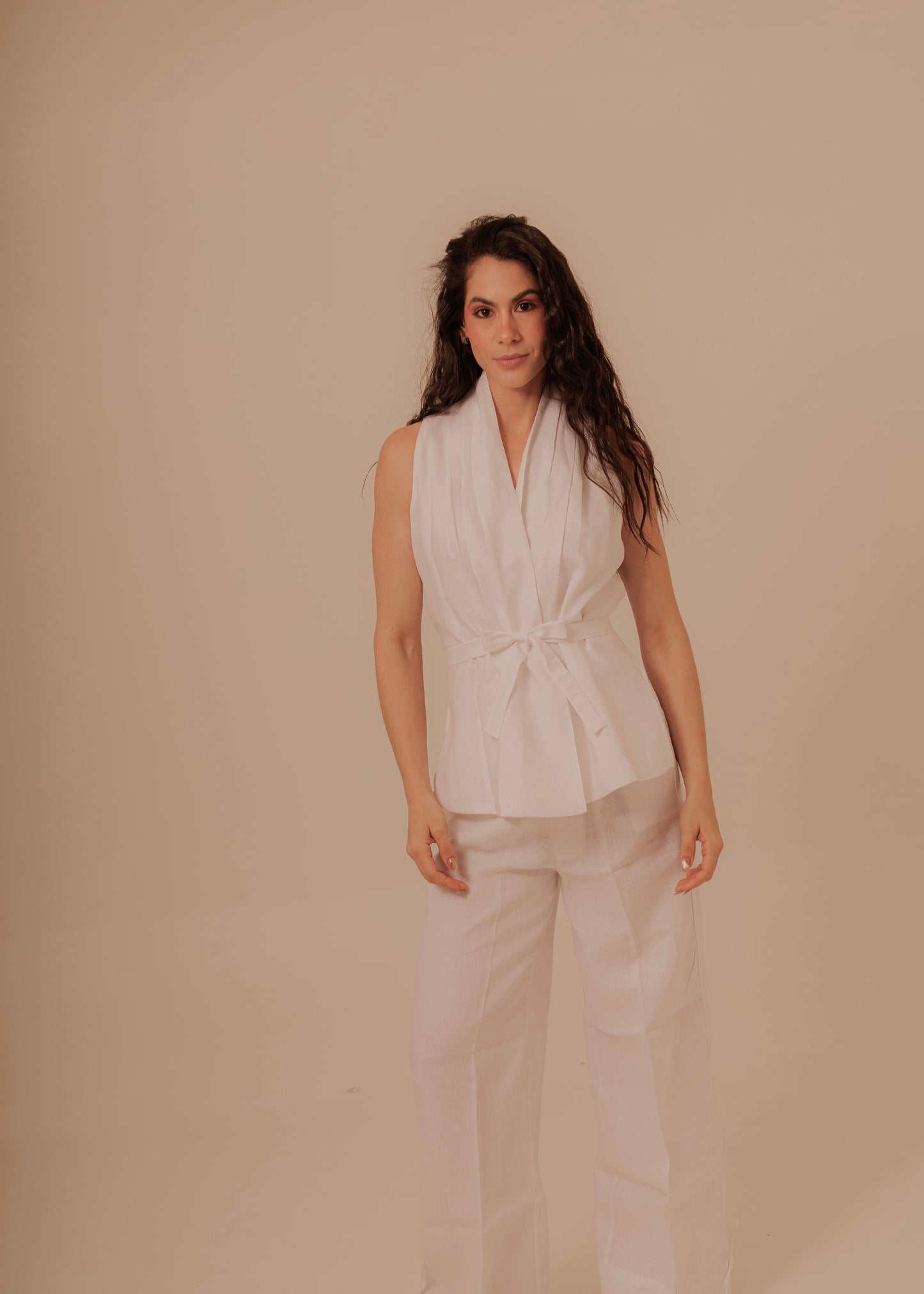 Crossed Set - Coconut White