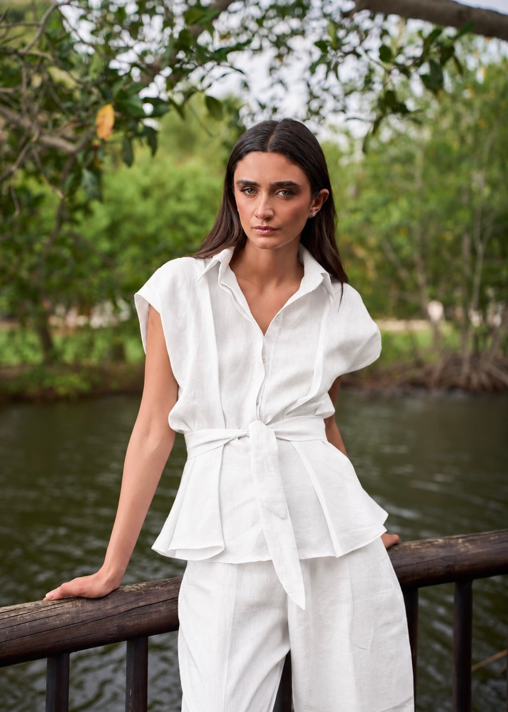 Wrapped Blouse - Coconut White