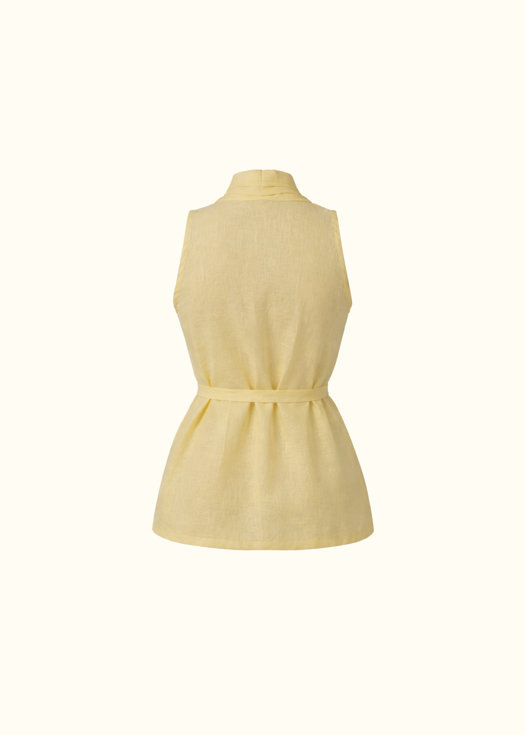 Crossed Vest - Happy Yellow