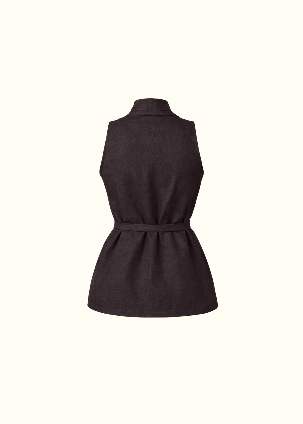 Crossed Vest - Black