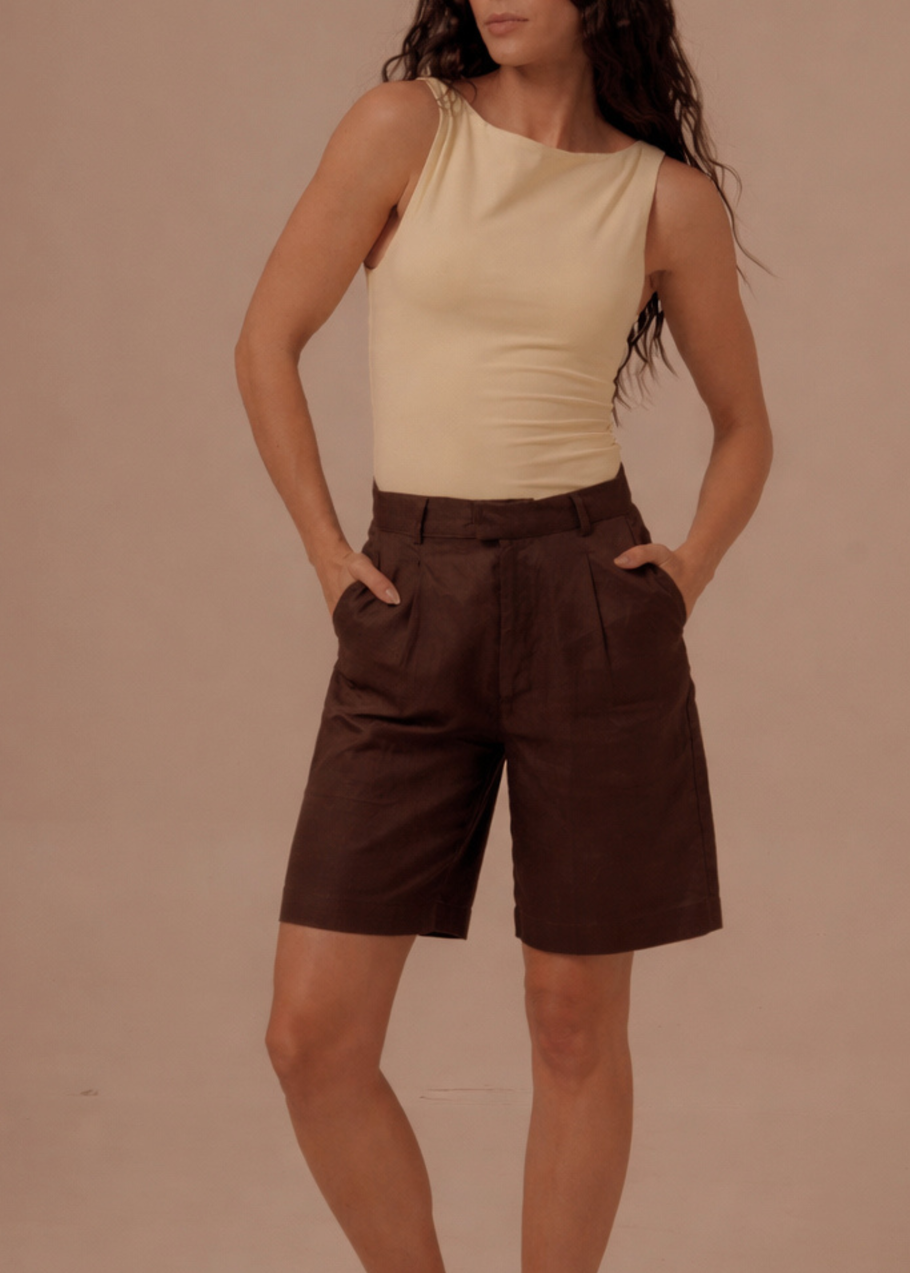 Classy Bermuda - Deep Brown