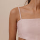 NIGHT CROPTOP- DUSTY ROSE