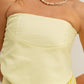 FOLD SKIRT SET - HAPPY YELLOW
