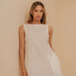 LUSH MINI DRESS - IVORY
