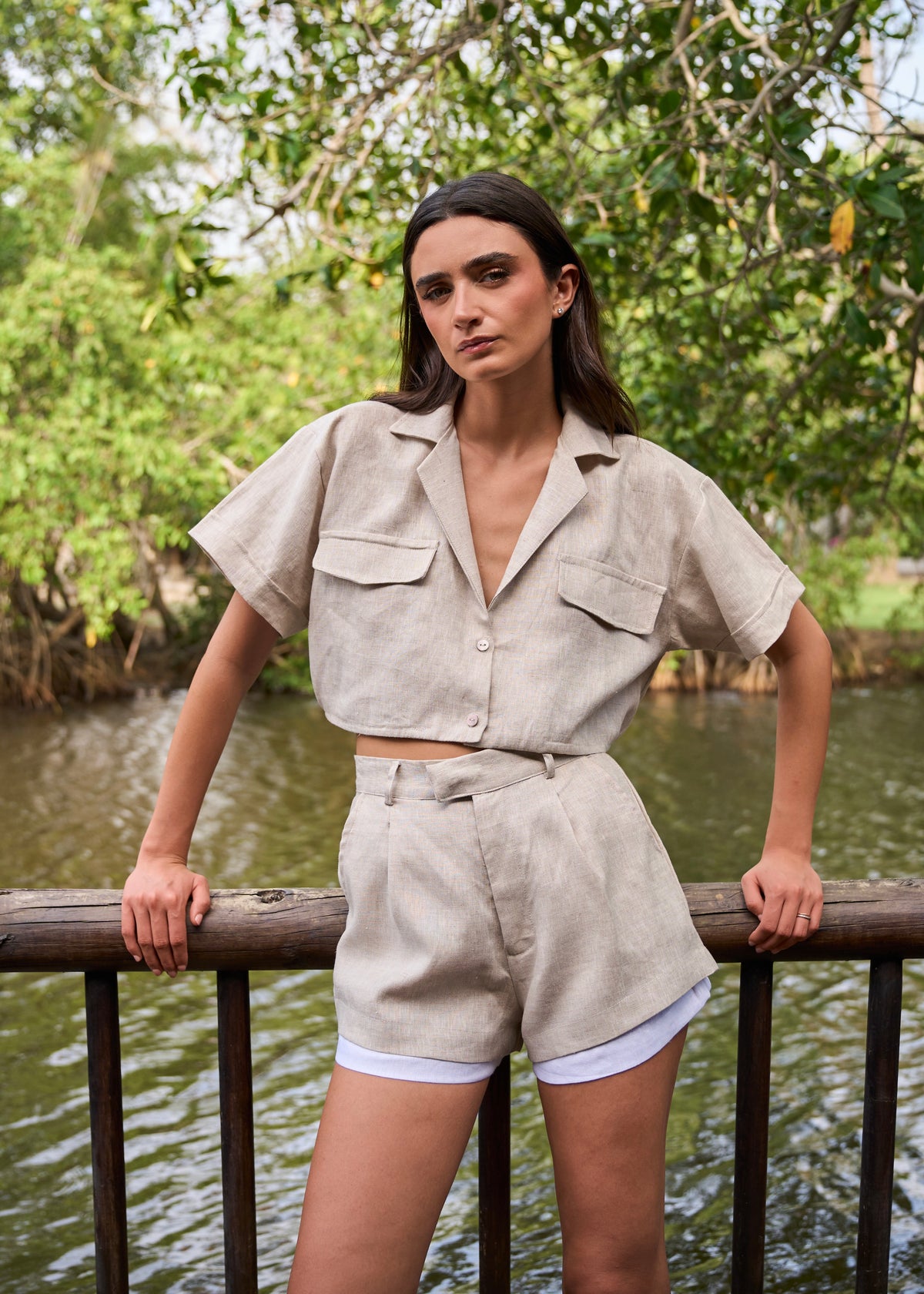 Mini Shirt - Sand