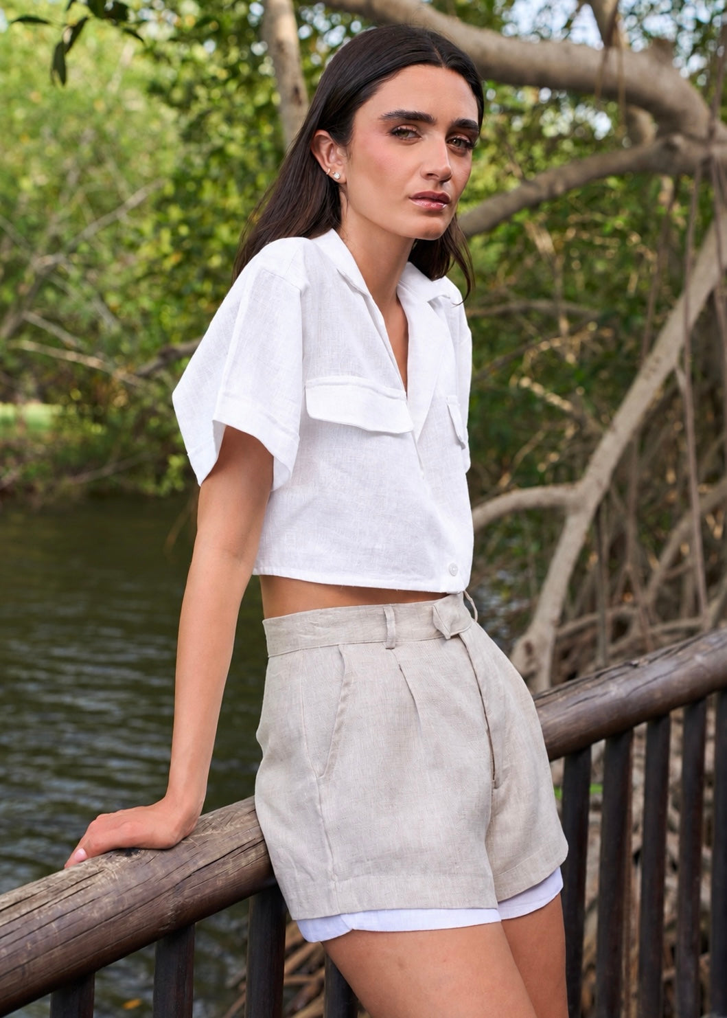 Mini Shirt - Coconut White