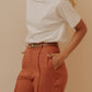 LADY BOSS-T SHIRT IVORY
