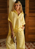 V Neck Shirt - Happy Yellow