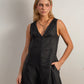 LUSH  LONG DRESS - BLACK