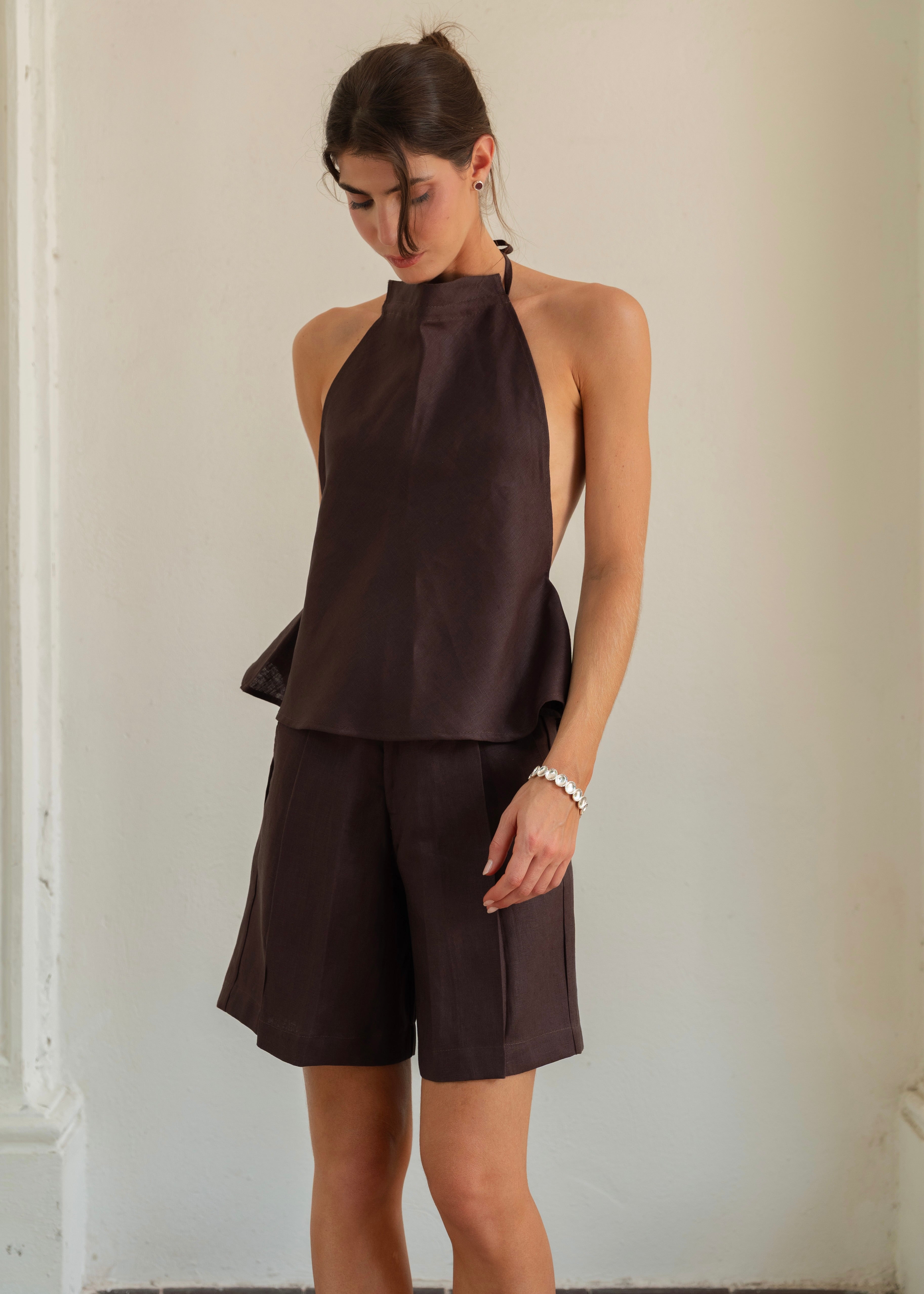 The Flawless Top - Deep Brown