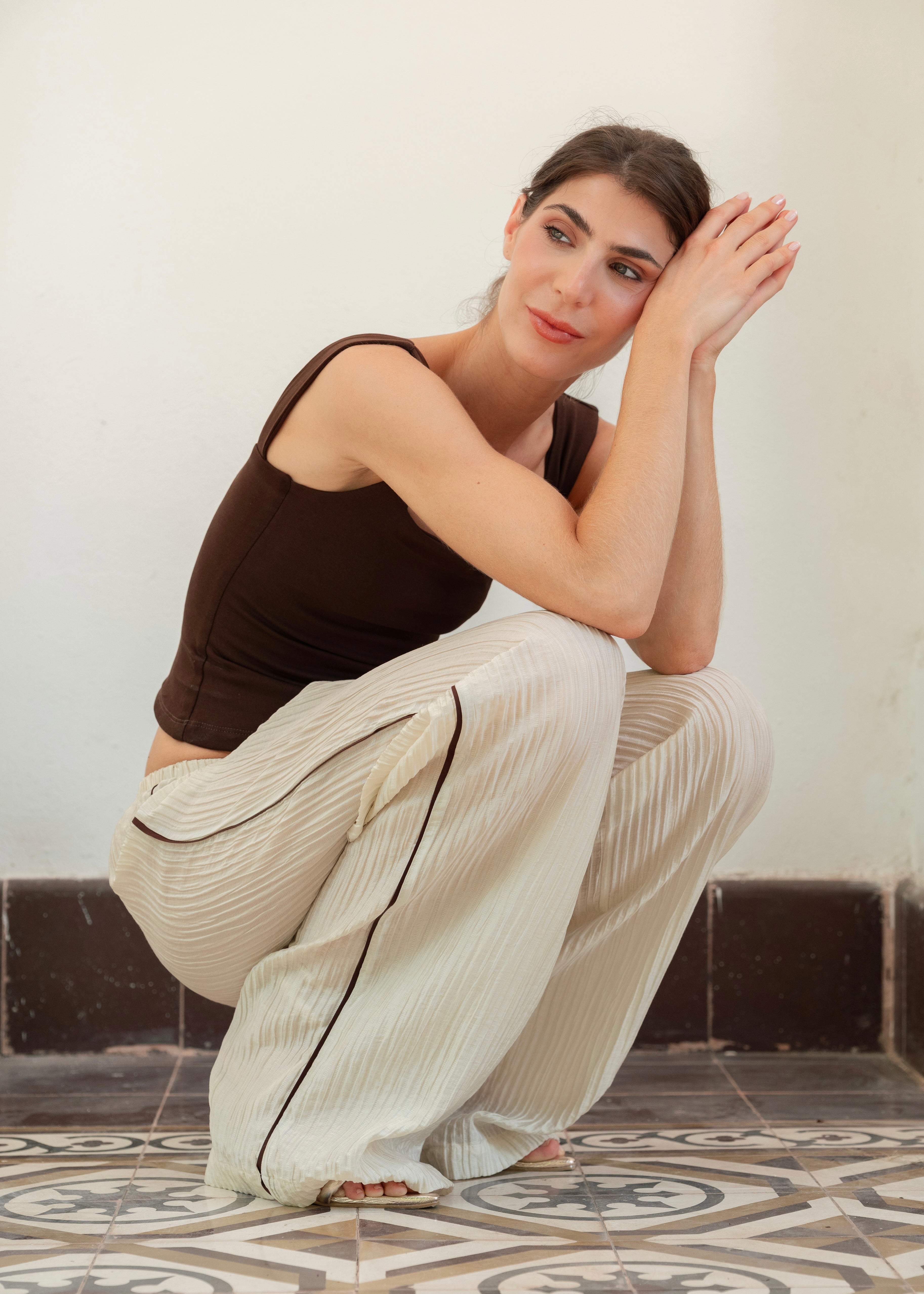 Effortless Pants - Almond