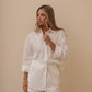 MOM'S OVERSIZED SHIRT - IVORY