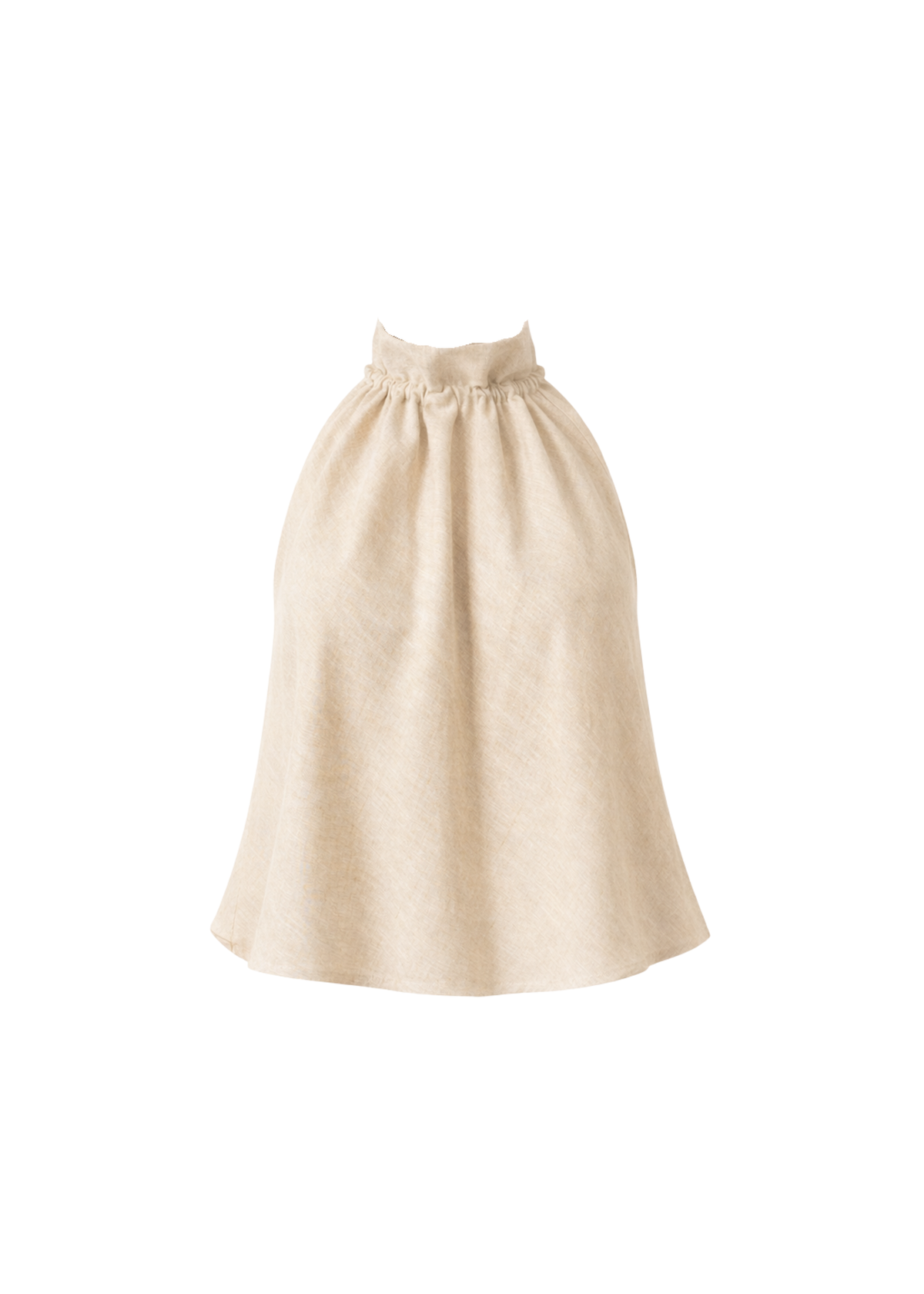 Halter Backless Top - Sand