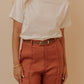 LADY BOSS-T SHIRT IVORY