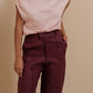 FOLD PANT - BURGUNDY