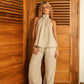 BREEZE PANTS  - SAND